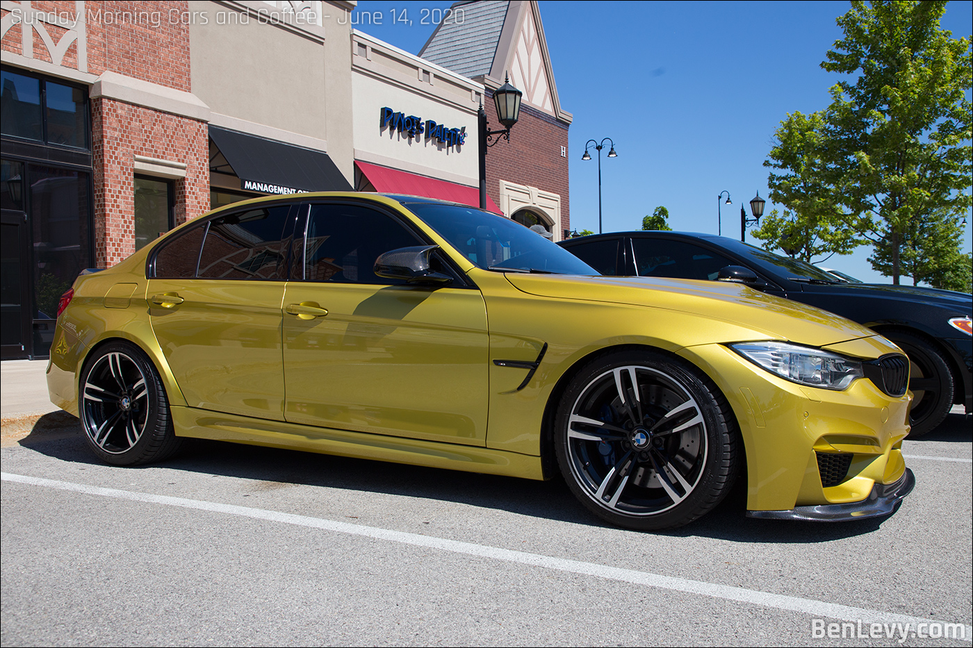 Yellow F80 BMW M3 - BenLevy.com