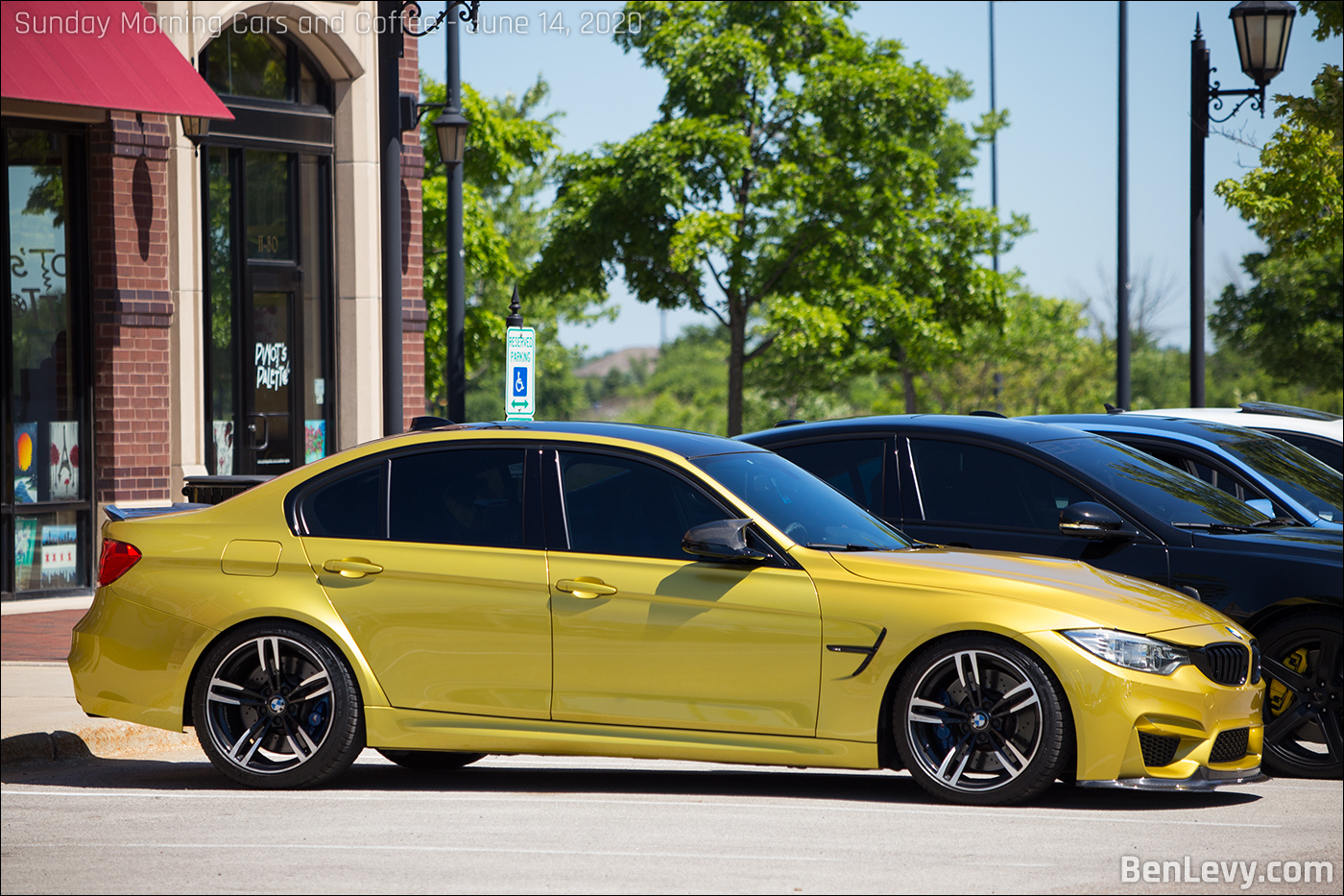 Austin Yellow BMW M3