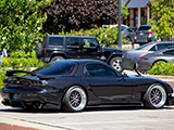 Dropped Mazda RX-7 with nice stance