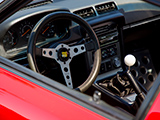 MOMO steering wheel in Mazda RX-7