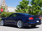 Blue Ford Mustang GT