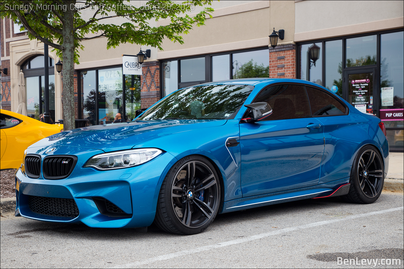 BMW M2 in Long Beach Blue Metallic