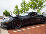Black Corvette Grand Sport