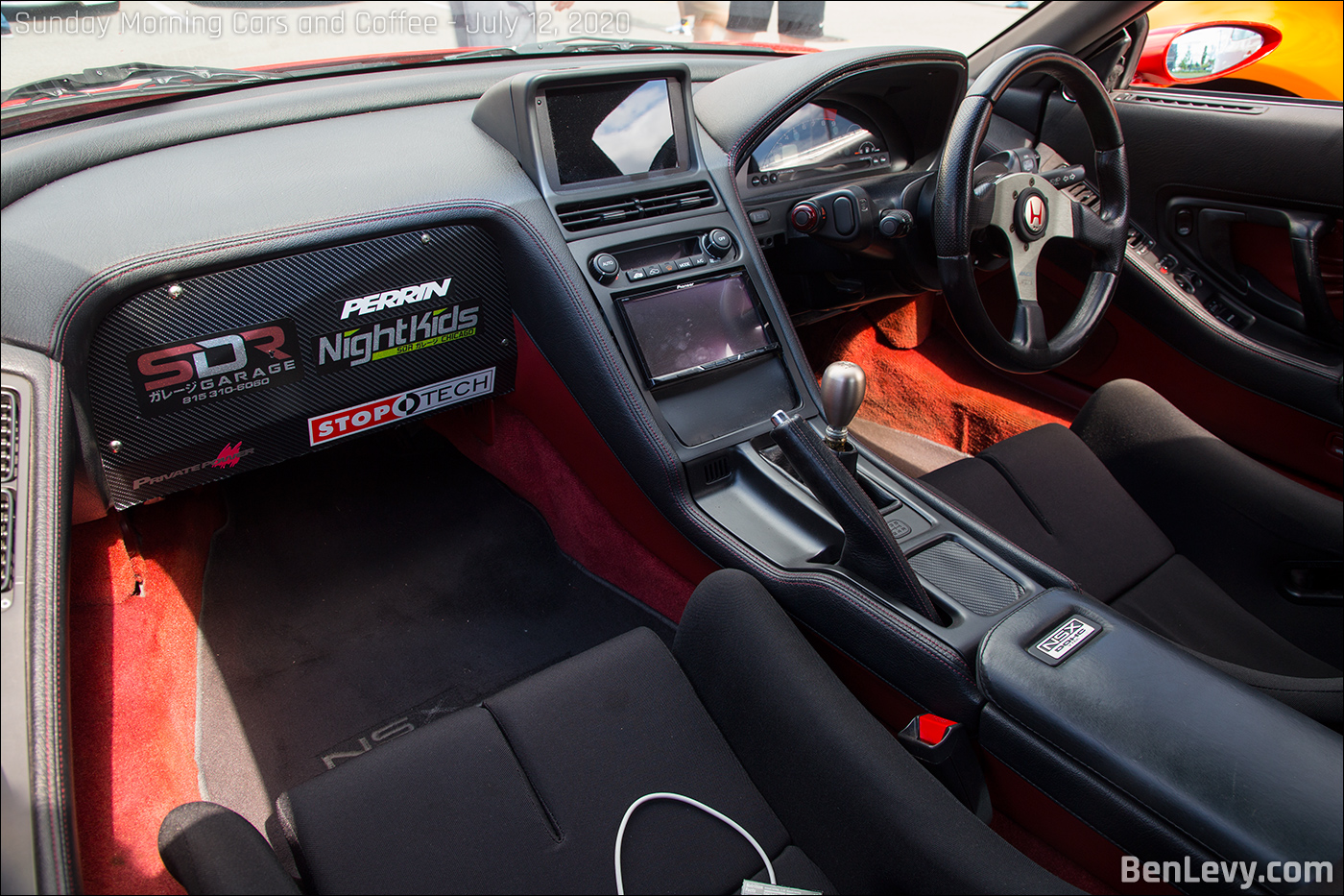 Interior of Modified Honda NSX
