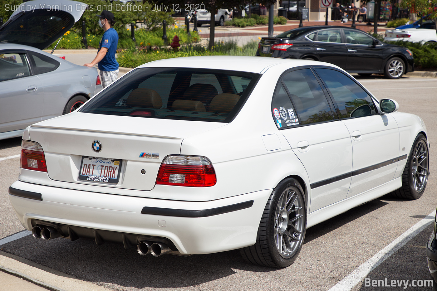 BMW M5 at Cars and Coffee