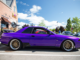 Purple R32 Skyline GT-R