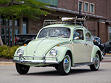 Green Volkswagen Bug