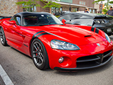 Red Dodge Viper SRT-10