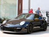 Black Porsche 911 Turbo