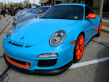 Blue Porsche 911 GT3 RS