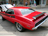 Red Dodge Challenger
