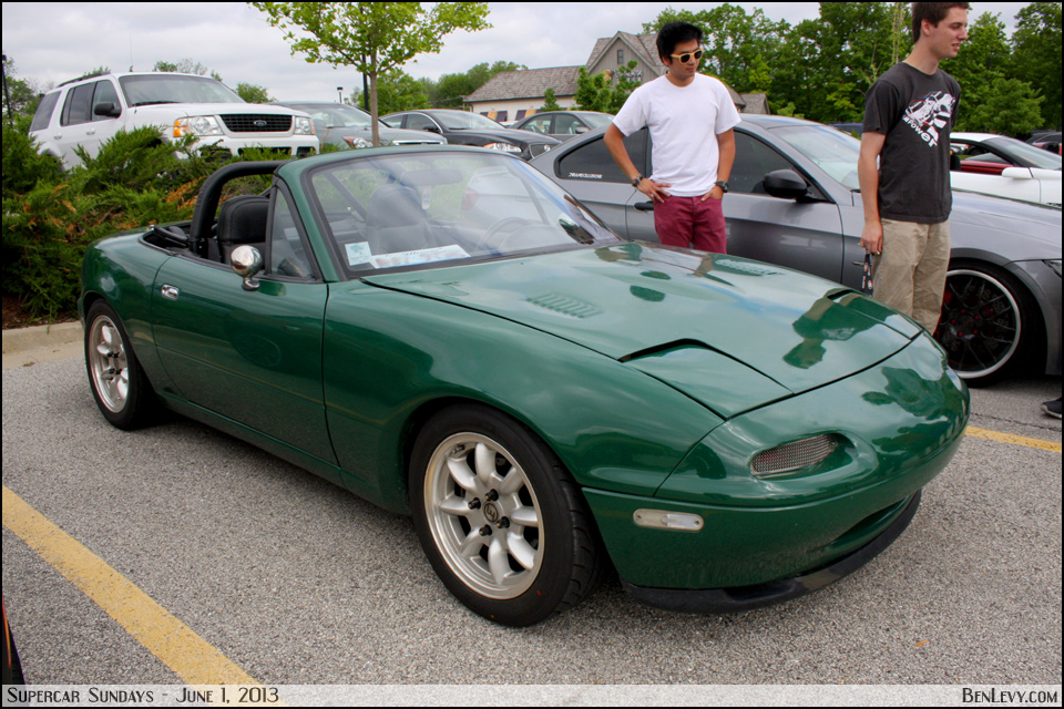 Green Mazda Miata