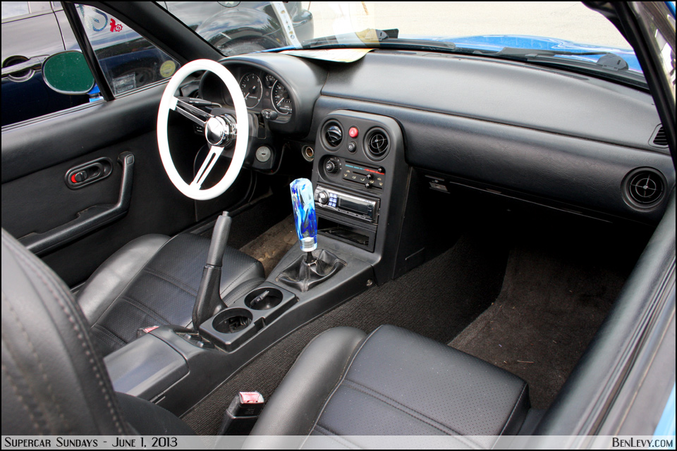 Mazda Miata interior