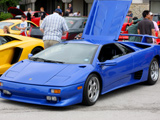 Blue Lamborghini Diablo
