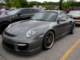 Grey Porsche 911 GT2