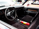 Interior of a Classic Dodge Challenger
