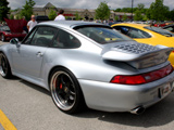 Silver Porsche 911 Turbo