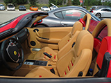 Ferrari F430 Spider interior