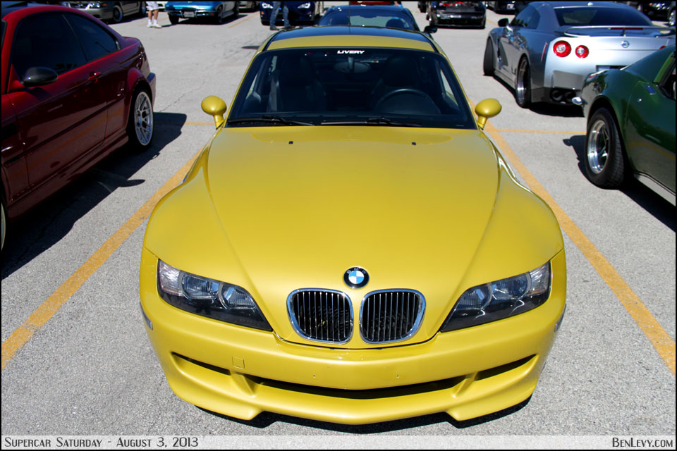 Front of BMW M coupe