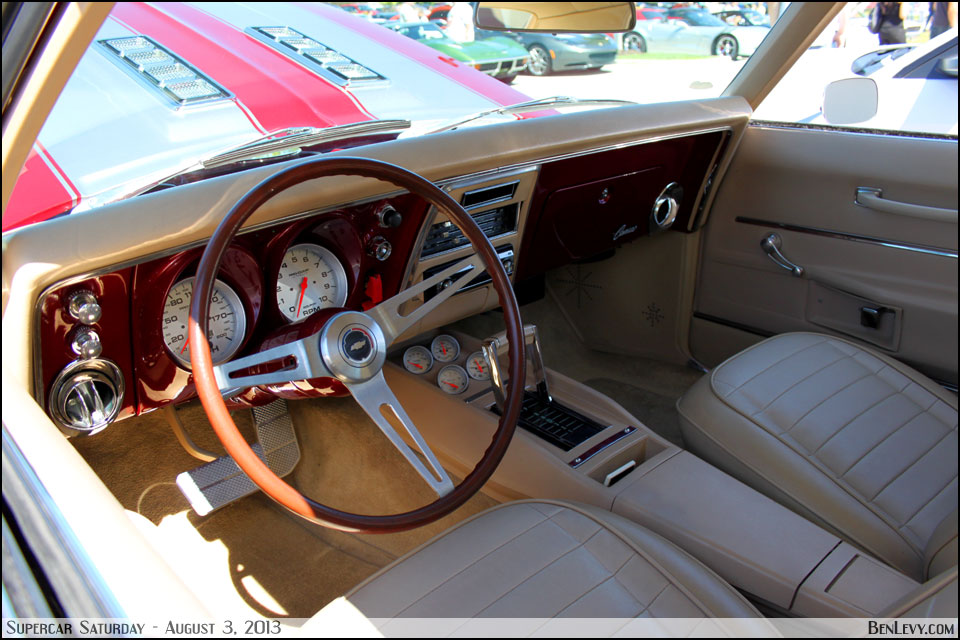 1968 Chevy Camaro SS interior