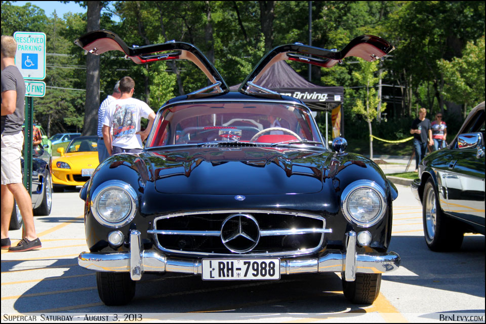Front of Mercedes-Benz 300SL Gullwing Coupe
