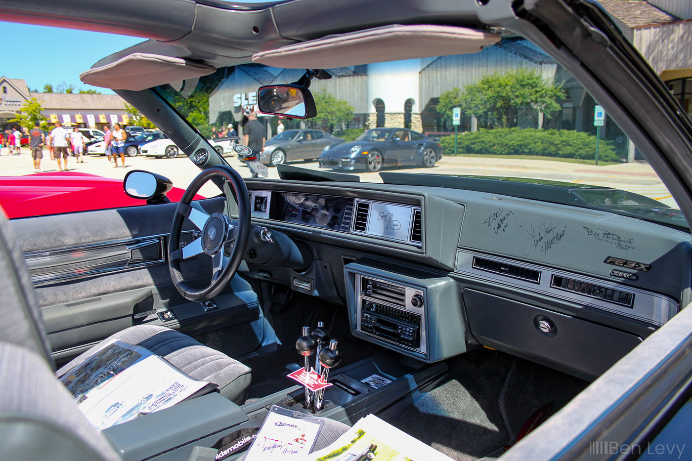 Interior of Oldsmobile 442 FE3-X