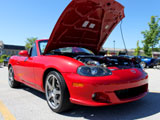 Red Mazdaspeed Miata