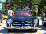 Front of Mercedes-Benz 300SL Gullwing Coupe