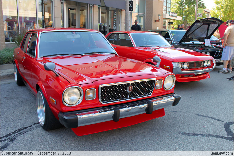 Classic Red Toyotas