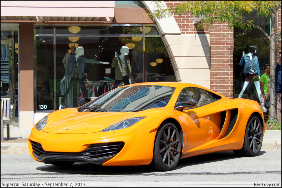Orange McLaren 12C