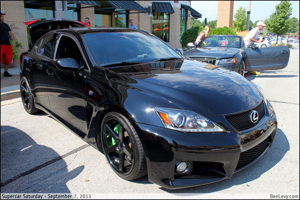 All-black Lexus IS-F
