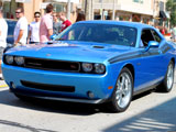 Blue Dodge Challenger R/T