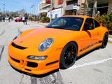 Orange Porsche 911 GT3 RS