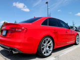 Red B8 Audi S4