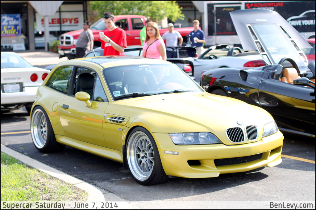 Phoenix Yellow BMW M Coupe