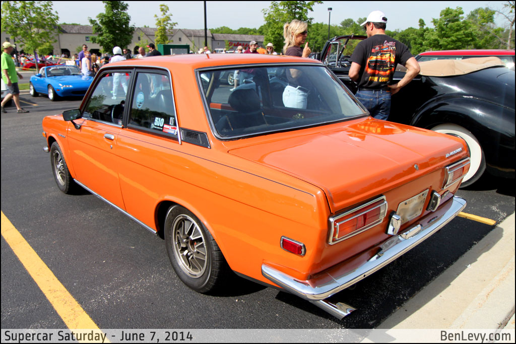 Orange Datsun 510