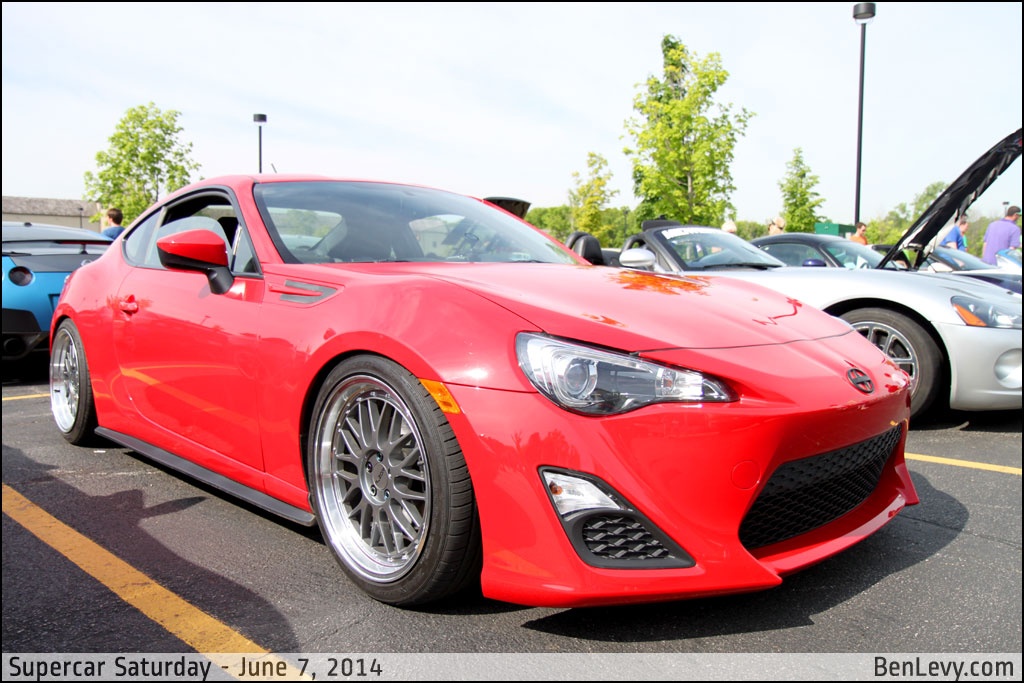 Subaru BRZ with FT-86 front