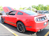 Red Ford Mustang Boss 302