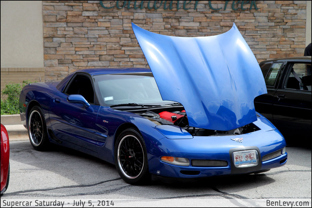 Blue Corvette Z06