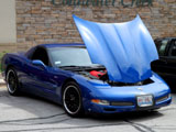 Blue Corvette Z06