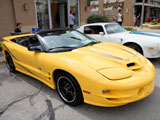 Yellow 2002 Pontiac Trans Am