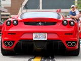 Red Ferrari F430