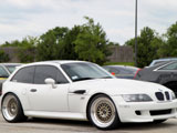 White BMW M Coupe