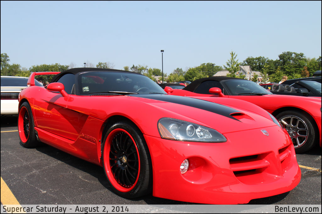 Red Dodge Viper