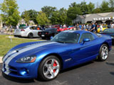 Blue Dodge Viper SRT-10