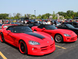 Red Dodge Vipers