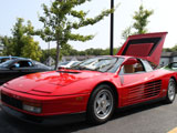 Red Ferrari Testarossa