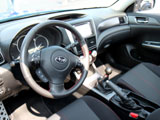 Subaru WRX interior