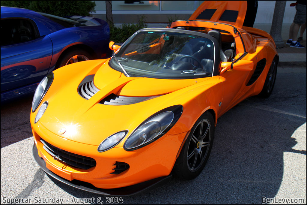 Orange Lotus Elise