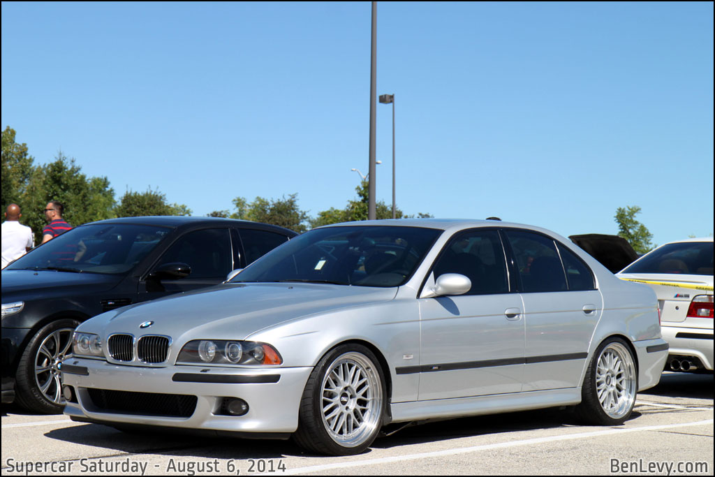 Silver E39 BMW M5
